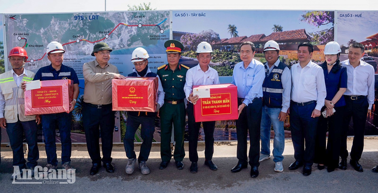Chủ tịch Quốc hội Trần Thanh Mẫn kiểm tra tiến độ thi công các công trình phục vụ APEC 2027 tại Phú Quốc