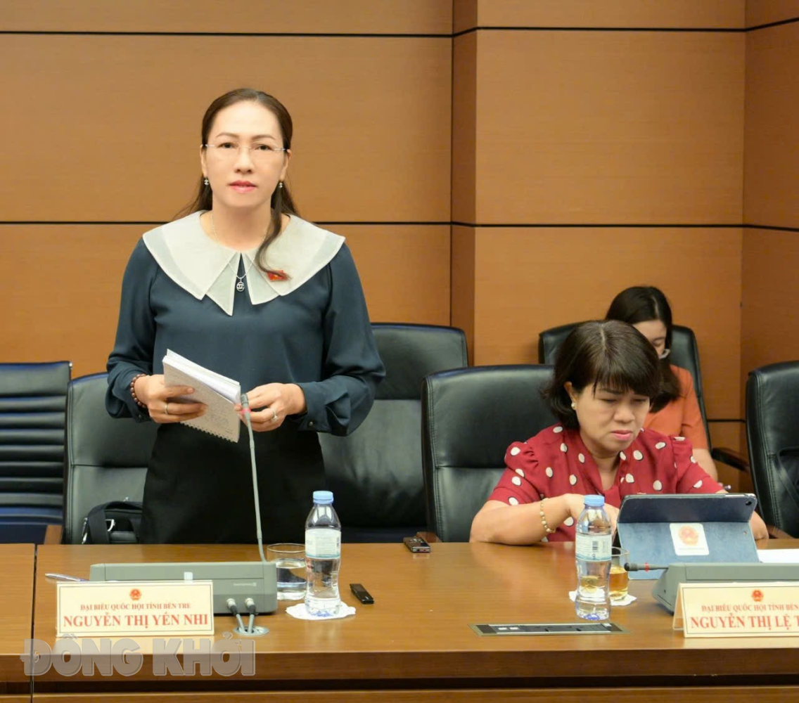 Đại biểu Quốc hội tỉnh Bến Tre đề xuất nhiều nội dung quan trọng về sửa đổi pháp luật
