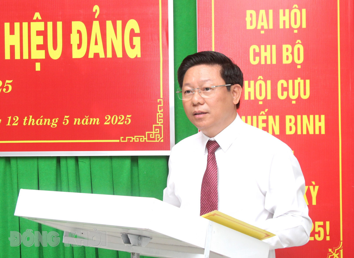 Đảng ủy các cơ quan Đảng tỉnh trao Huy hiệu Đảng đợt 19-5-2025