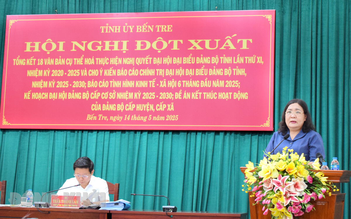 Bế mạc Hội nghị đột xuất Ban Chấp hành Đảng bộ tỉnh khóa XI