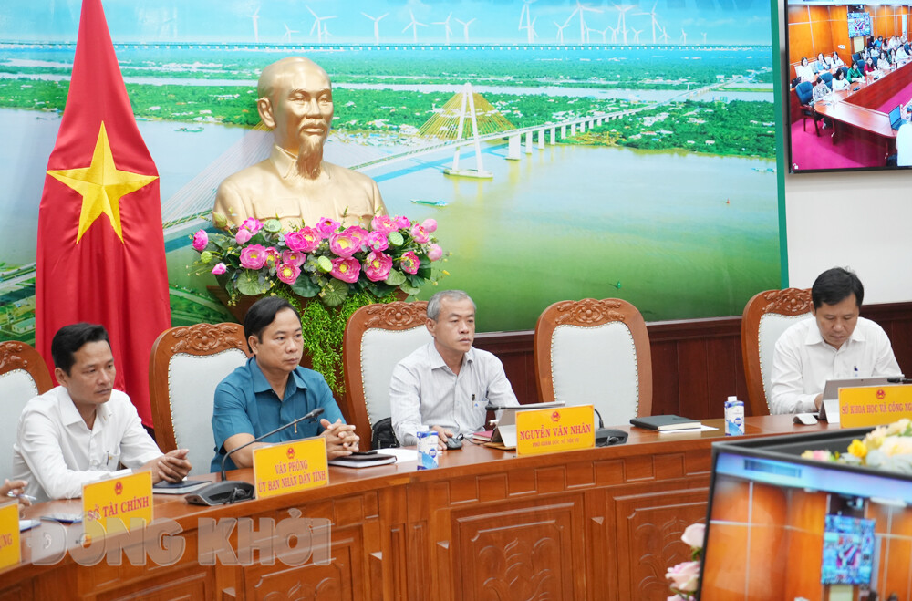 Hội nghị trực tuyến về công tác văn thư, lưu trữ trong quá trình sắp xếp tổ chức bộ máy