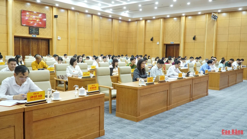 Các đại biểu dự kỳ họp.
