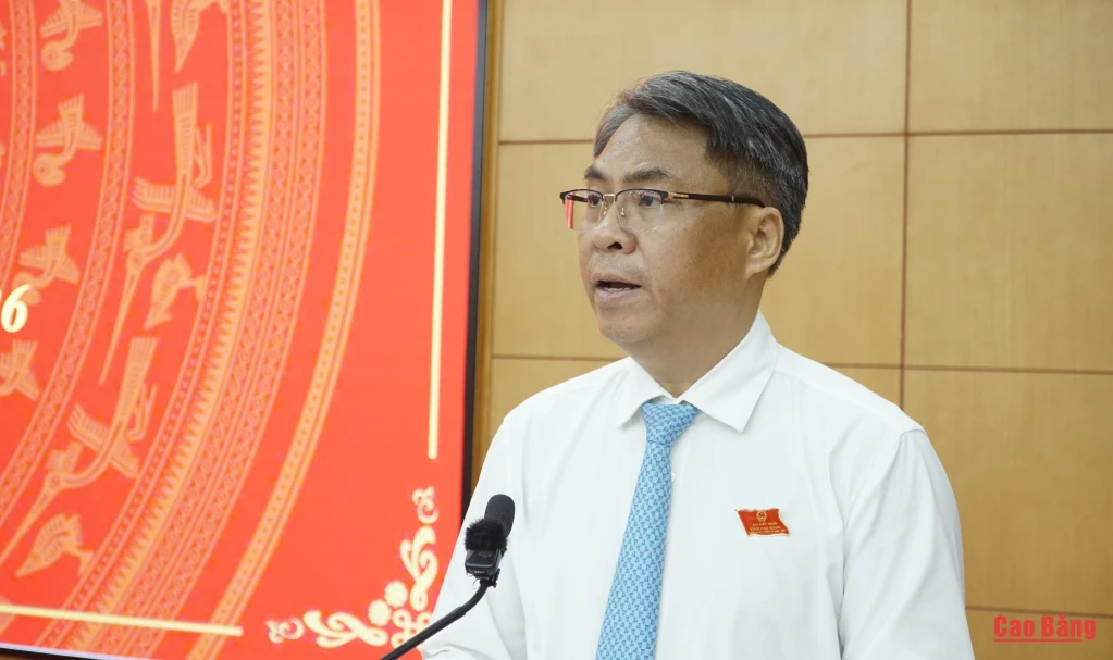 Bí thư Tỉnh ủy, Chủ tịch HĐND tỉnh Phan Thăng An bế mạc kỳ họp.