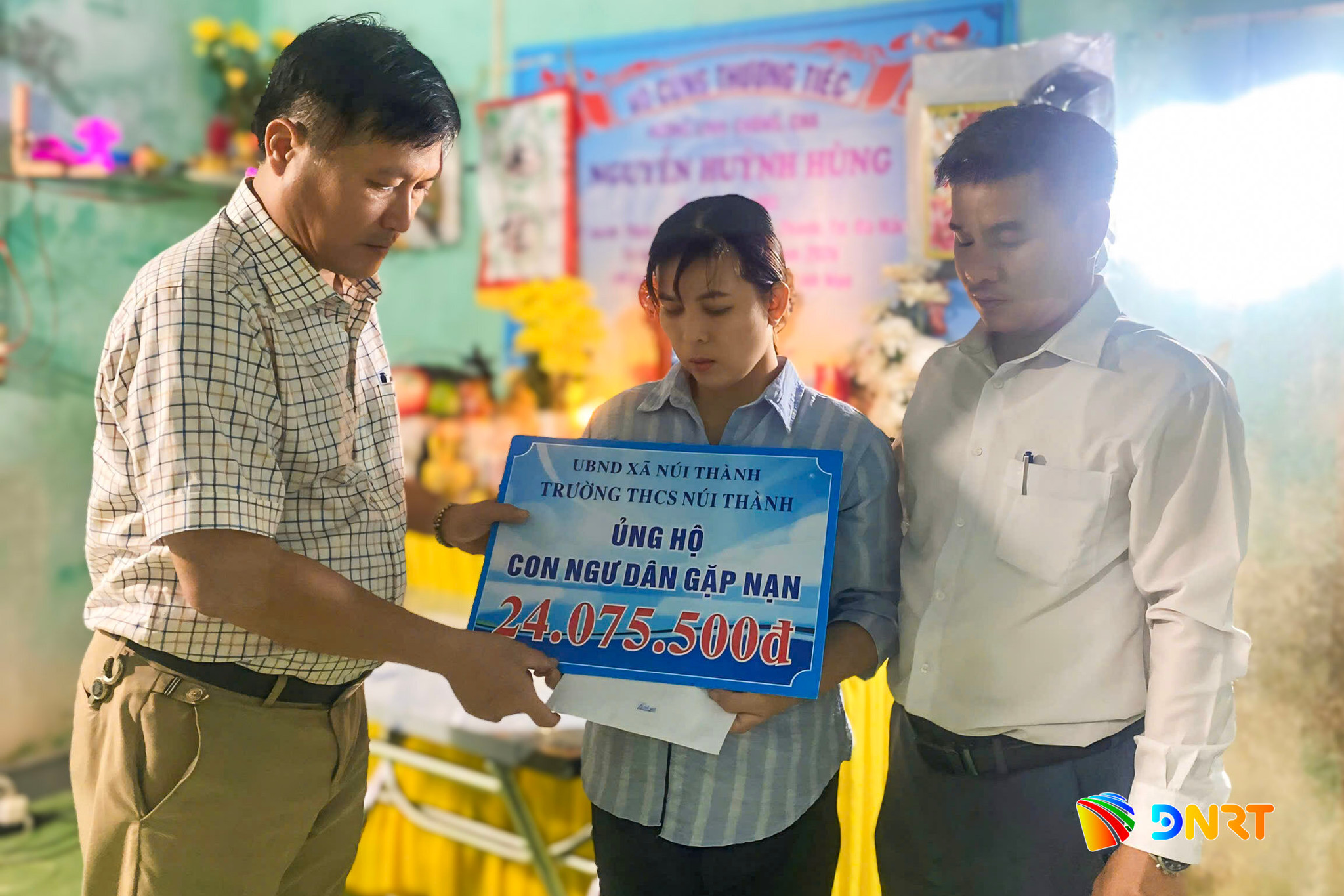 THCS Nui Thanh-tang qua