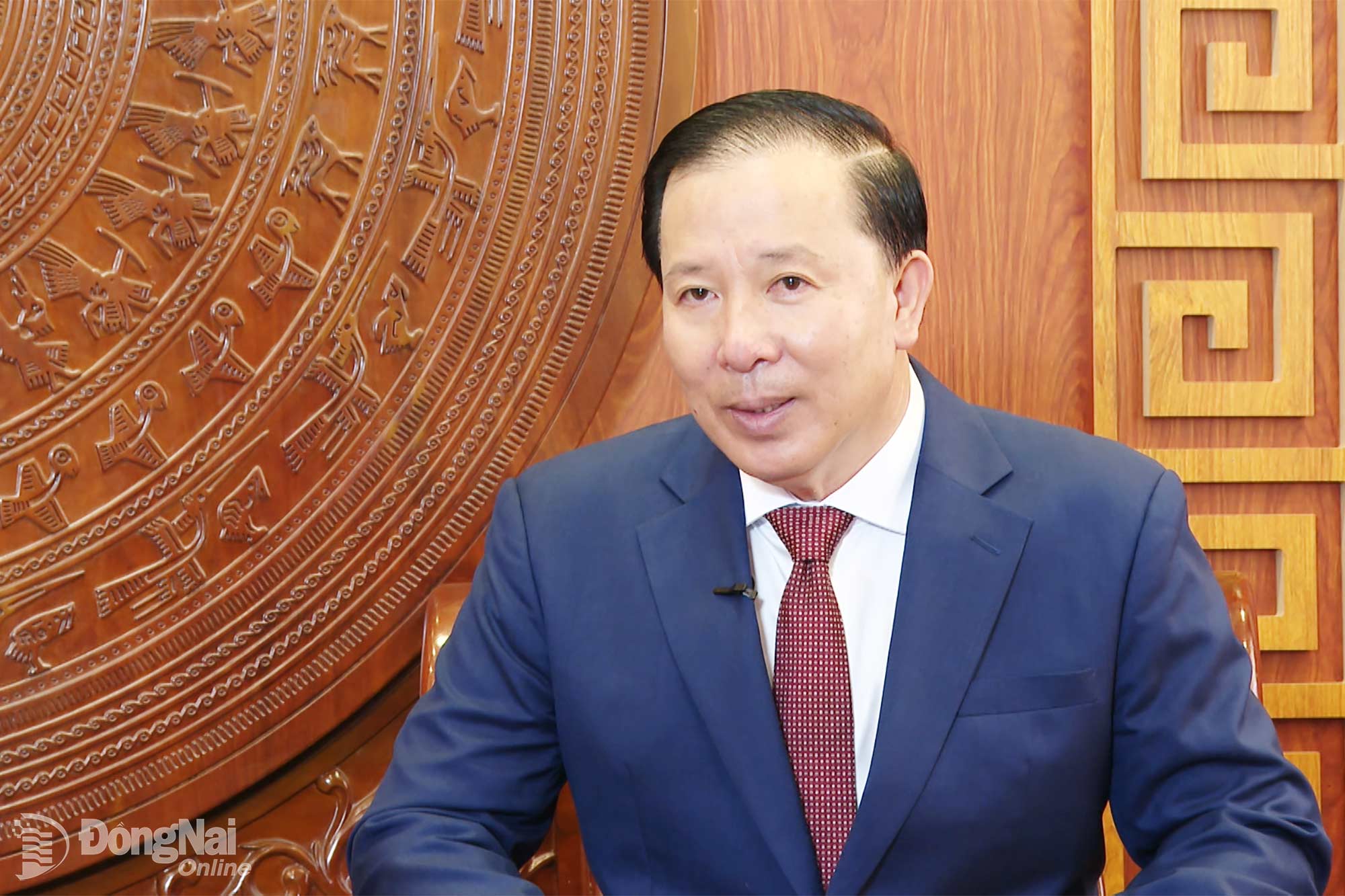 Phó Bí thư Thành ủy, Chủ tịch UBND thành phố Đồng Nai Nguyễn Văn Út. Ảnh: Xuân Phú - Đặng Hùng