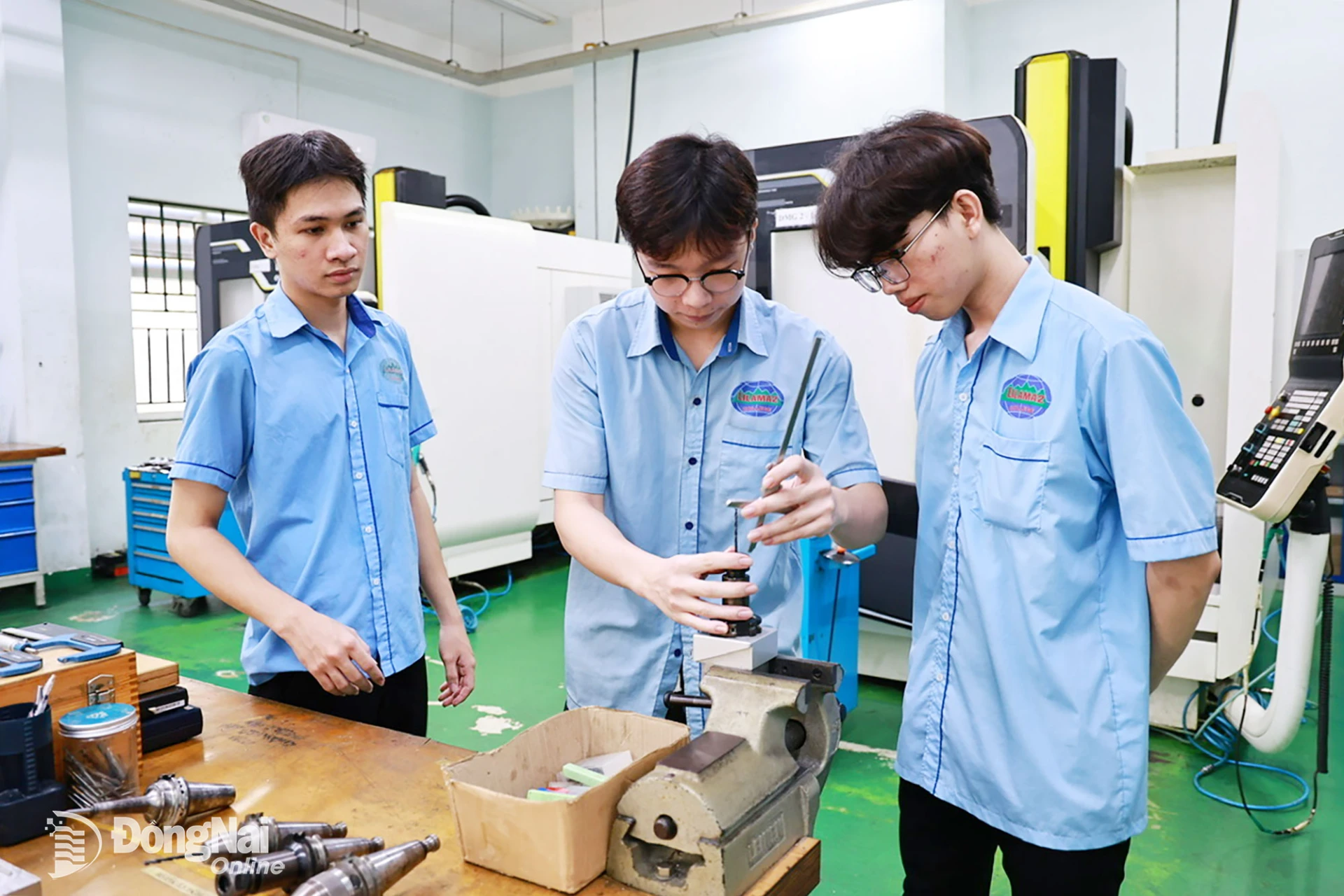 Trường cao đẳng Công nghệ quốc tế Lilama 2 có nhiều sinh viên từ các tỉnh, thành đến học tập. Ảnh minh họa