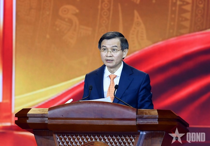 Đồng chí Đoàn Minh Huấn phát động Cuộc thi chính luận về bảo vệ nền tảng tư tưởng của Đảng lần thứ 7, năm 2027.