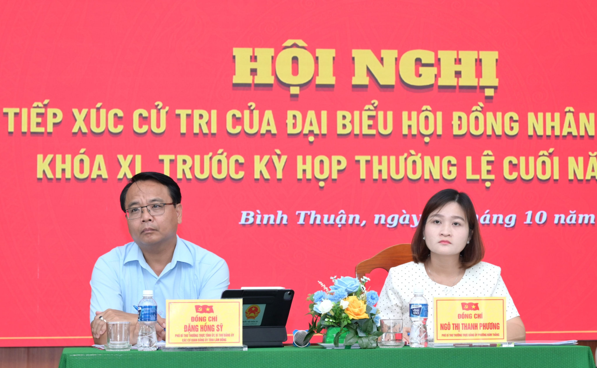 Tổ đại biểu số 7 tiếp xúc cử tri phường Bình Thuận