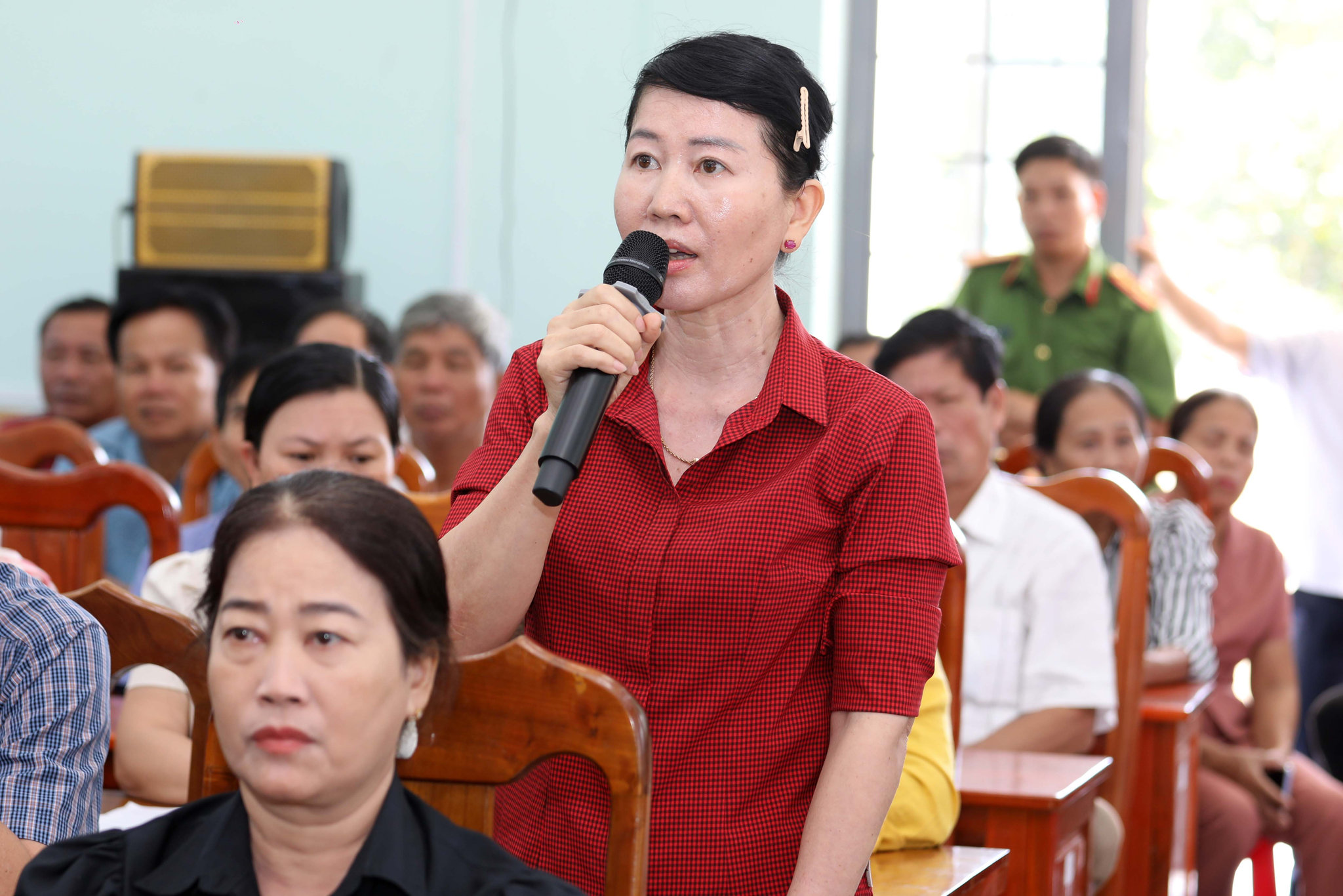 Cử tri Nguyễn Thị Vân, thôn Hà Đông, xã Đạ Tẻh 3 kiến nghị 