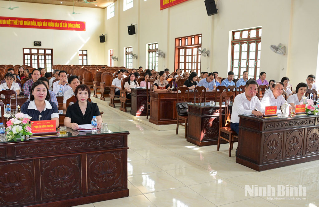 Các đại biểu dự hội nghị tập huấn.