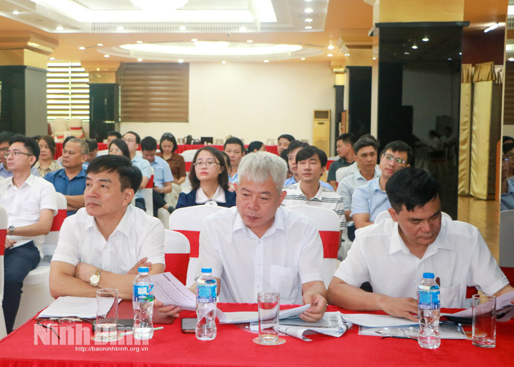 Các đại biểu tham dự lớp tập huấn.