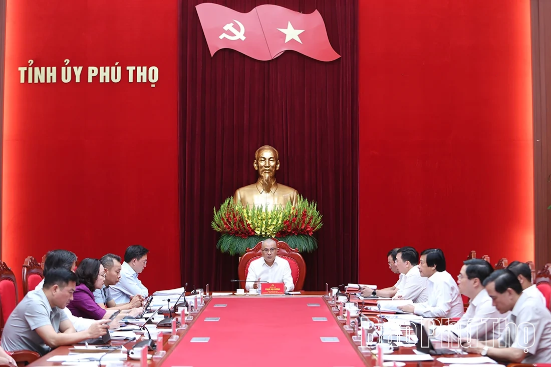 Ban Thường vụ Tỉnh ủy cho ý kiến vào một số nội dung quan trọng