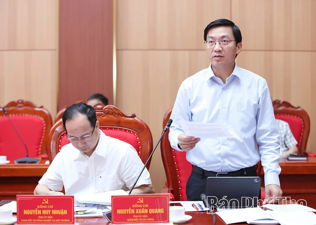 Ban Thường vụ Tỉnh ủy cho ý kiến vào một số nội dung quan trọng