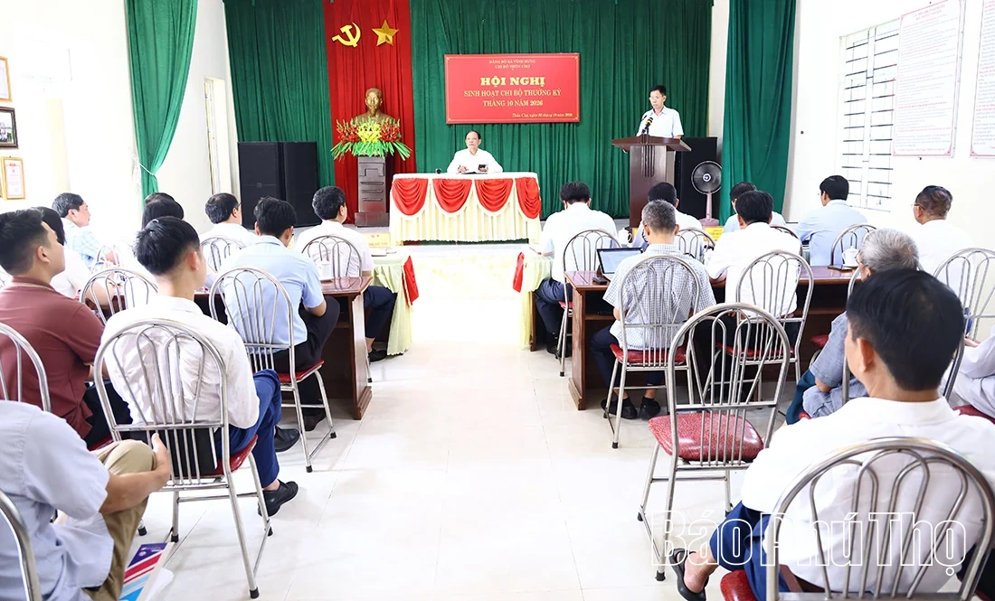 Chất lượng Chi bộ phải được thể hiện bằng sự đoàn kết trong Nhân dân, sự gương mẫu của đảng viên và kết quả giải quyết những vấn đề từ cơ sở