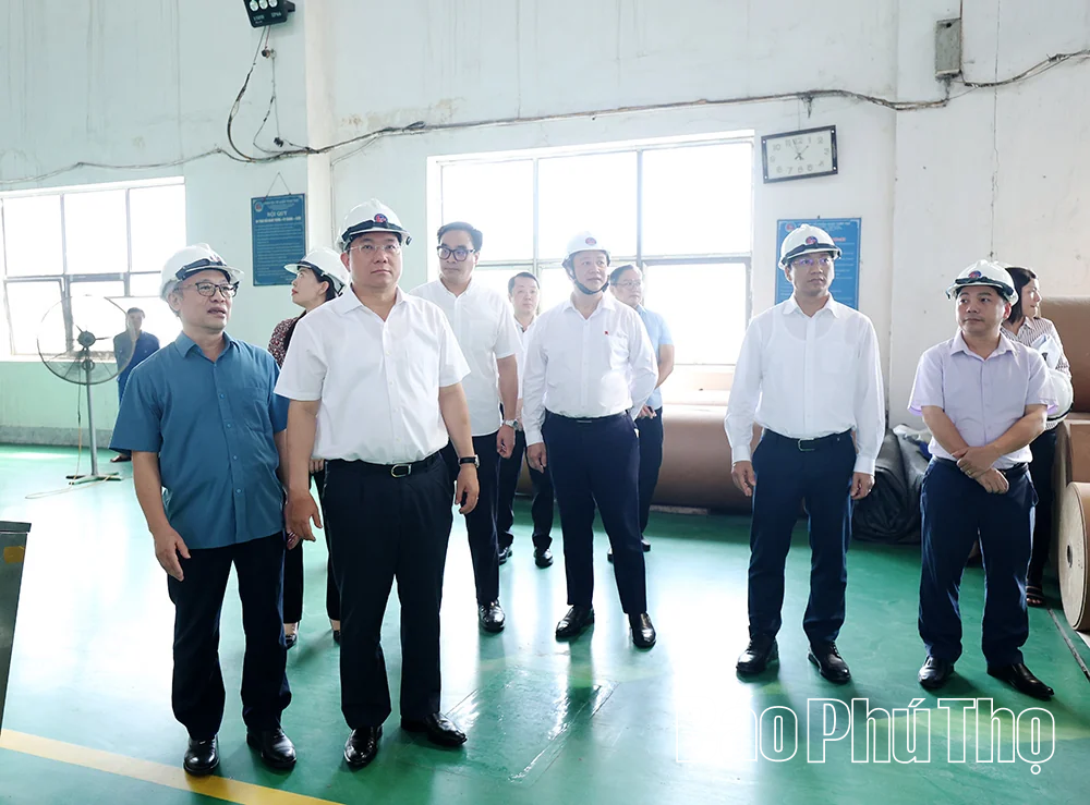 Đồng hành, hỗ trợ doanh nghiệp di dời nhà máy, mở không gian phát triển đô thị Việt Trì