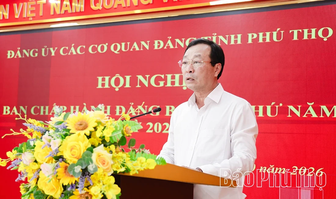Nâng cao chất lượng tham mưu xây dựng Đảng và hệ thống chính trị, quyết tâm hoàn thành nhiệm vụ năm 2026