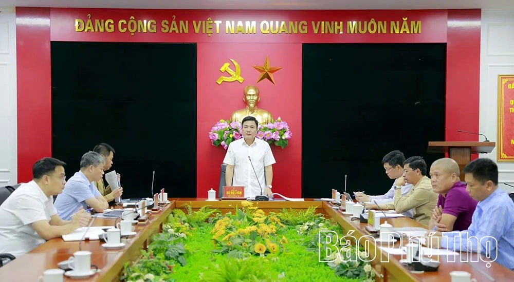Phó Chủ tịch UBND tỉnh Vũ Việt Văn: Hoàn thành các thủ tục theo quy định, sớm triển khai 3 dự án nhà ở