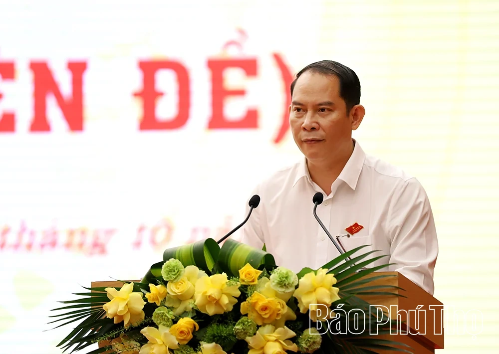 Kỳ họp thứ Năm, HĐND tỉnh Phú Thọ khóa XX: Nhiều ý kiến thảo luận thẳng thắn, trách nhiệm