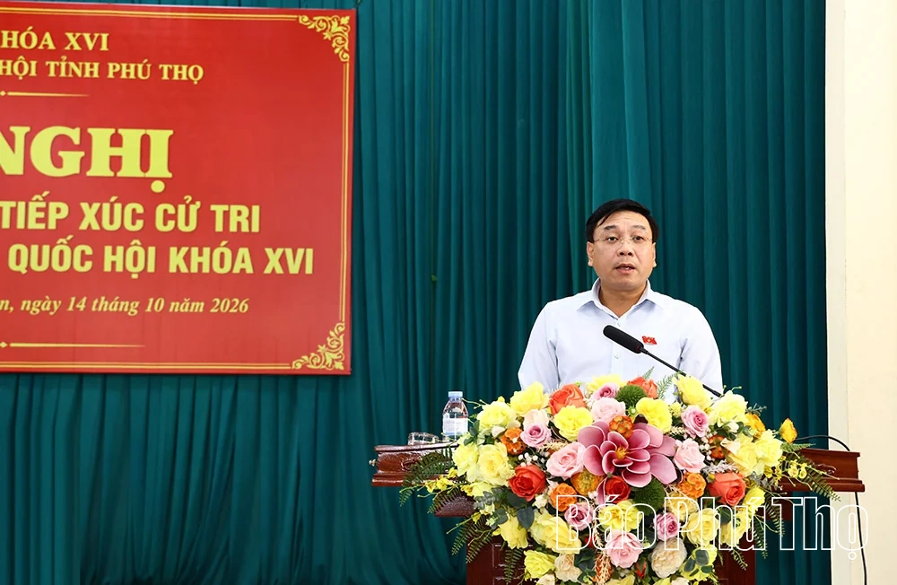 Đoàn Đại biểu Quốc hội tỉnh tiếp xúc cử tri 4 xã trước Kỳ họp thứ Hai, Quốc hội khóa XVI