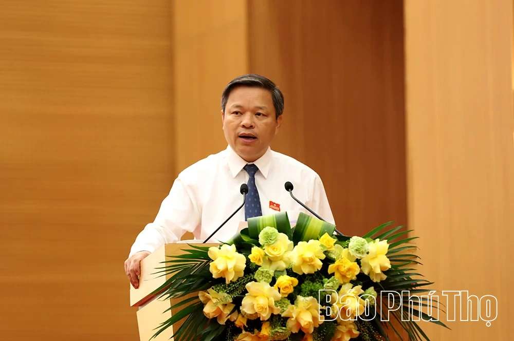 Kỳ họp thứ Năm, HĐND tỉnh Phú Thọ khóa XX: Nhiều ý kiến thảo luận thẳng thắn, trách nhiệm