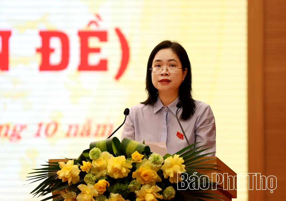 Kỳ họp thứ Năm, HĐND tỉnh Phú Thọ khóa XX: Nhiều ý kiến thảo luận thẳng thắn, trách nhiệm