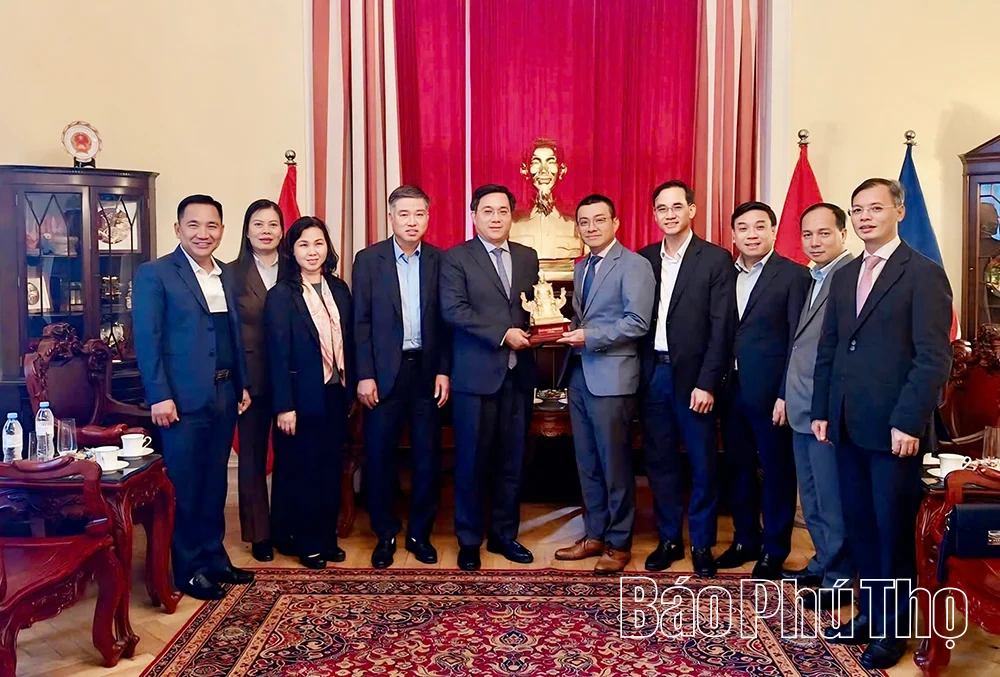 Tỉnh Phú Thọ thúc đẩy hợp tác với các đối tác Cộng hòa Áo về đào tạo, công nghệ và thu hút đầu tư
