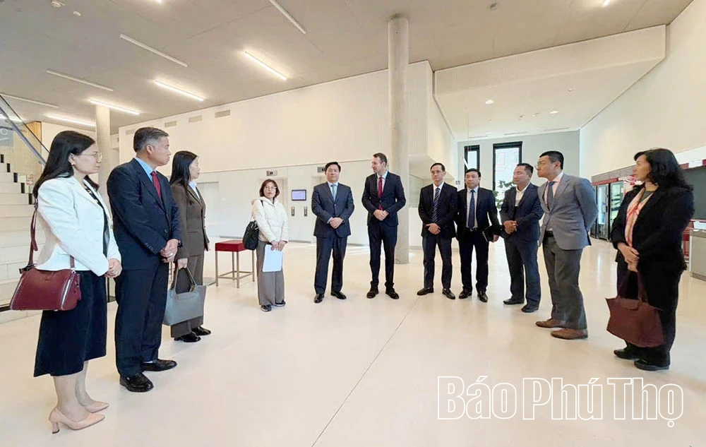 Tỉnh Phú Thọ thúc đẩy hợp tác với các đối tác Cộng hòa Áo về đào tạo, công nghệ và thu hút đầu tư