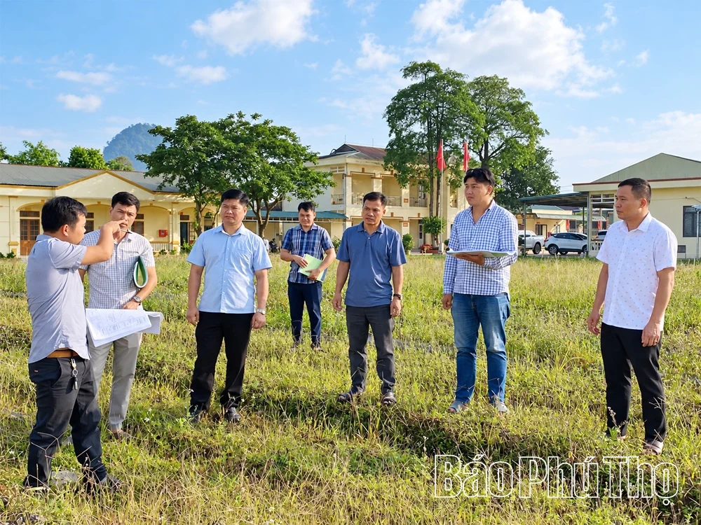 Xã Ngọc Sơn làm sạch dữ liệu đất đai