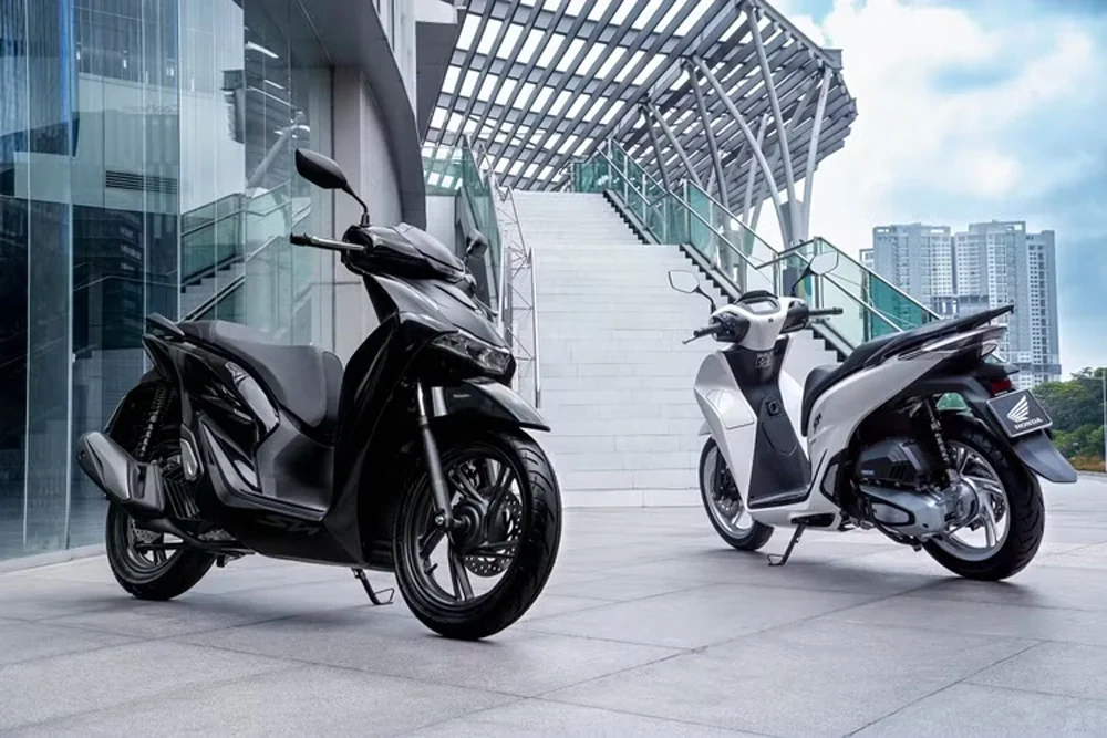Xe tay ga Honda SH bán tại Việt Nam được nâng cấp