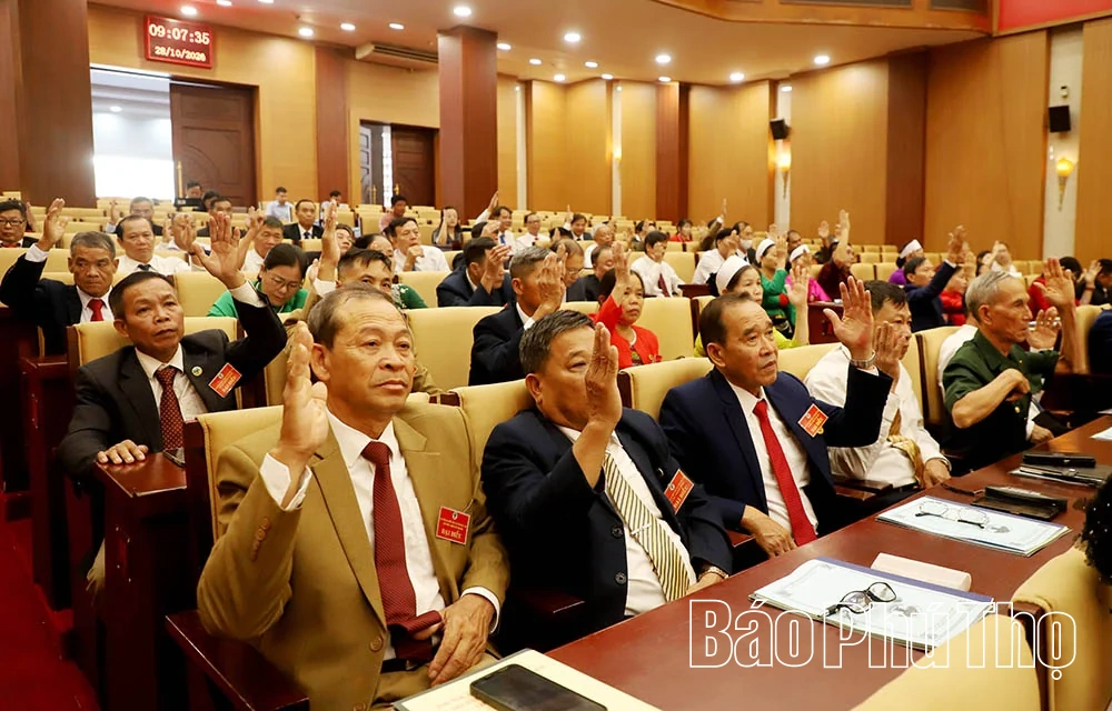 Phiên làm việc thứ nhất Đại hội đại biểu Hội Người cao tuổi tỉnh Phú Thọ nhiệm kỳ 2026 - 2031