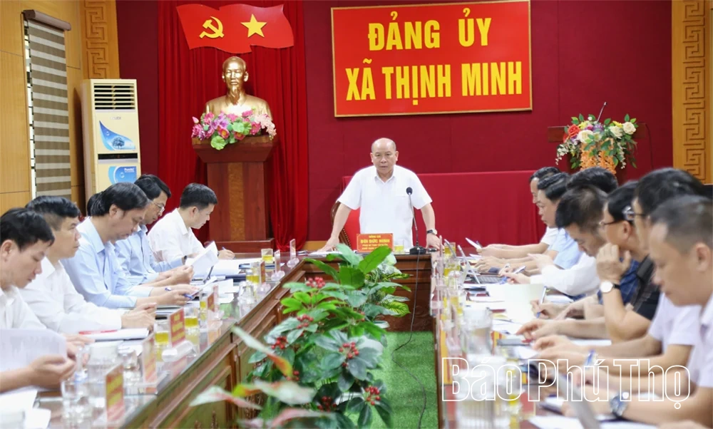 Tháo gỡ vướng mắc, đẩy nhanh tiến độ các khu công nghiệp Bình Phú, Thịnh Minh