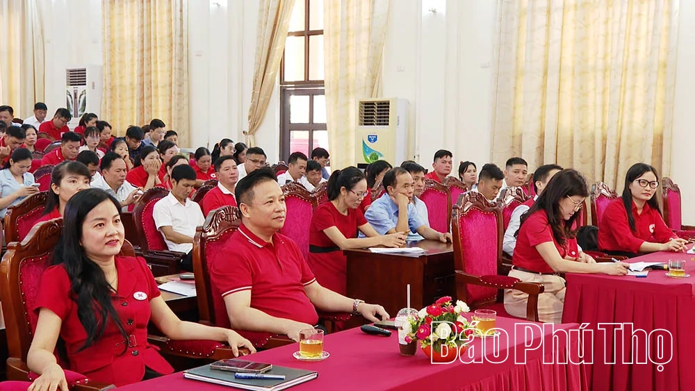 300 học viên được tập huấn nghiệp vụ công tác Hội Chữ thập đỏ