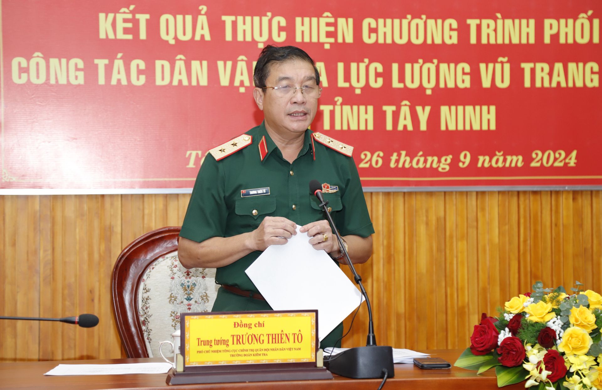 Công tác dân vận: Cốt lõi nhất là phải yên dân