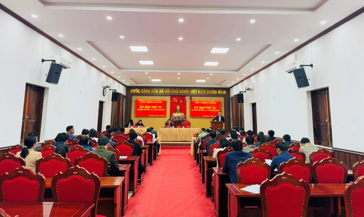 HĐND x&atilde; Mường L&aacute;t đ&aacute;nh gi&aacute; kết quả năm 2025, đề ra 28 chỉ ti&ecirc;u năm 2026