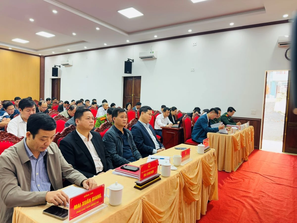 HĐND x&atilde; Mường L&aacute;t đ&aacute;nh gi&aacute; kết quả năm 2025, đề ra 28 chỉ ti&ecirc;u năm 2026