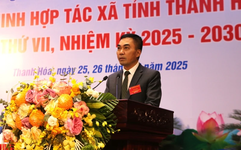 Đại hội đại biểu Li&ecirc;n minh HTX tỉnh Thanh H&oacute;a lần thứ VII ho&agrave;n th&agrave;nh phi&ecirc;n thứ nhất