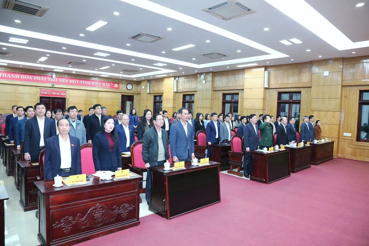 Kỳ họp thứ 38, HĐND tỉnh Thanh H&oacute;a th&ocirc;ng qua 6 nghị quyết v&agrave; bầu bổ sung 2 Ủy vi&ecirc;n UBND tỉnh