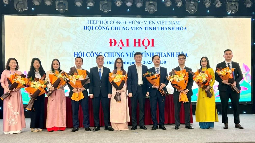 Đại hội Hội C&ocirc;ng chứng vi&ecirc;n tỉnh Thanh H&oacute;a lần thứ IV, nhiệm kỳ 2025-2030