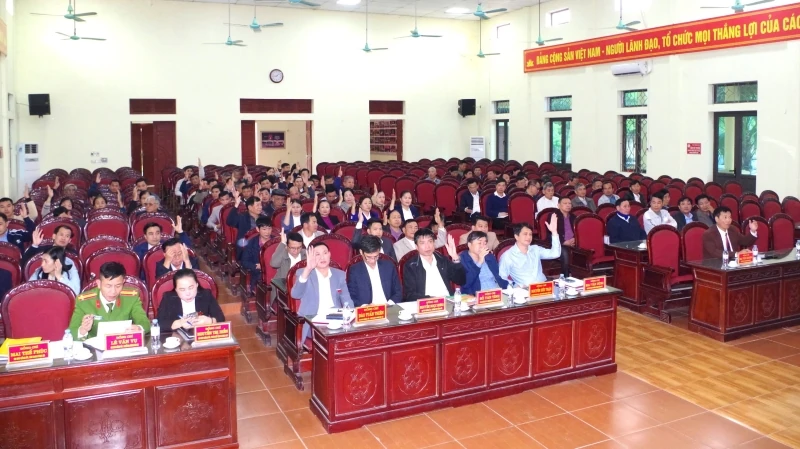 HĐND x&atilde; Nga An thống nhất mục ti&ecirc;u, nhiệm vụ năm 2026