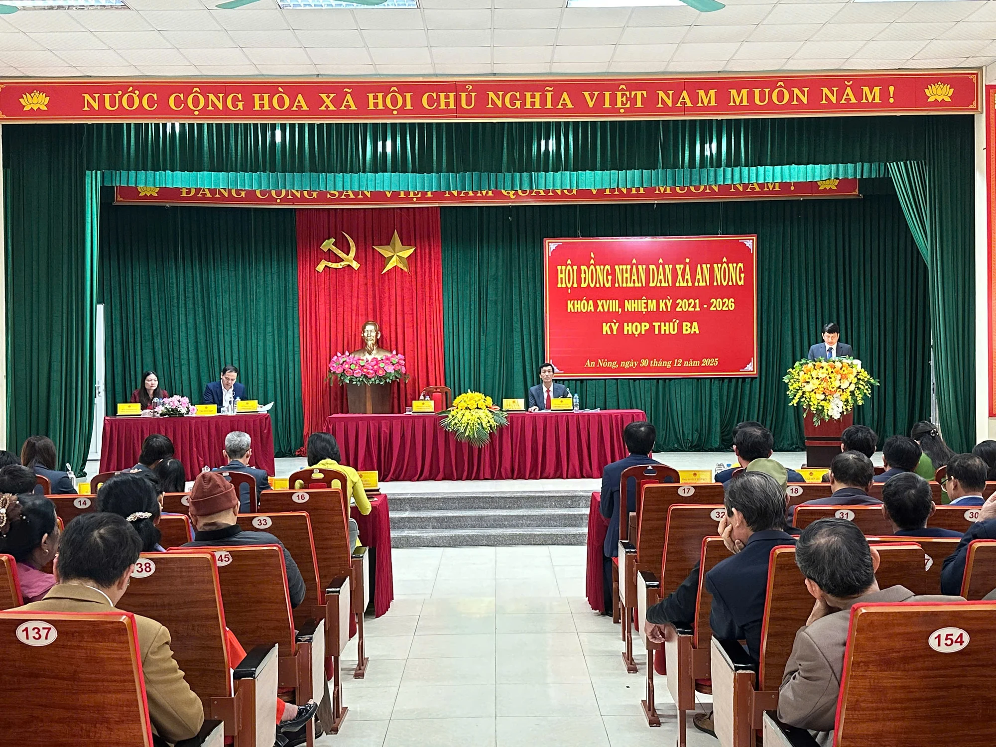 Xã An Nông thống nhất mục tiêu, nhiệm vụ và các giải pháp chủ yếu năm 2026