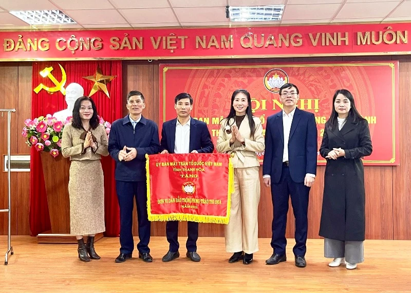 Phường Hạc Th&agrave;nh: C&ocirc;ng t&aacute;c Mặt trận năm 2025 đạt nhiều kết quả nổi bật