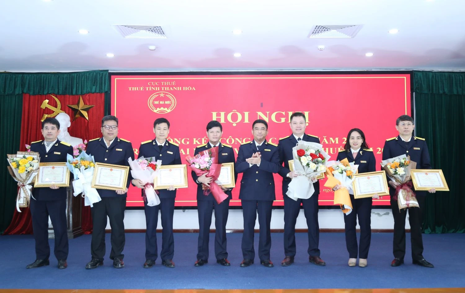 Ng&agrave;nh Thuế Thanh H&oacute;a tiếp tục đo&agrave;n kết, nỗ lực ho&agrave;n th&agrave;nh tốt nhiệm vụ được giao trong t&igrave;nh h&igrave;nh mới