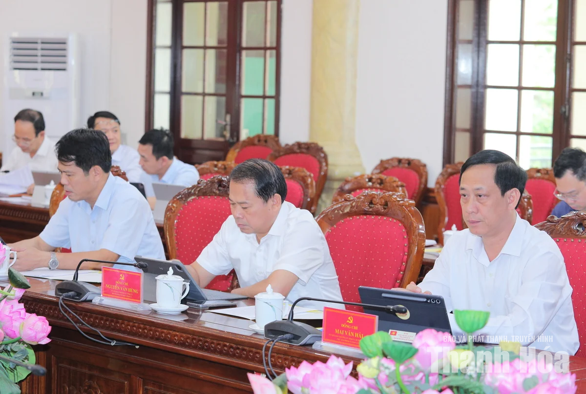Ban Thường vụ Tỉnh ủy cho ý kiến định hướng quy hoạch các không gian phát triển mới