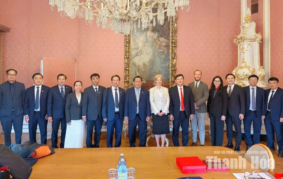 Thanh Hóa thúc đẩy hợp tác về đầu tư, du lịch và khoa học, công nghệ tại Cộng hòa Áo