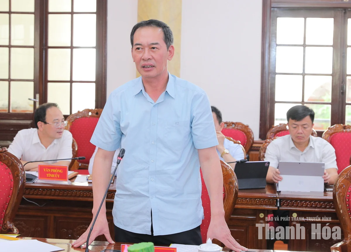 Ban Thường vụ Tỉnh ủy cho ý kiến định hướng quy hoạch các không gian phát triển mới