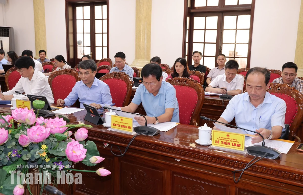 Cho ý kiến vào dự kiến nội dung, chương trình Kỳ họp thứ 7, HĐND tỉnh khóa XIX