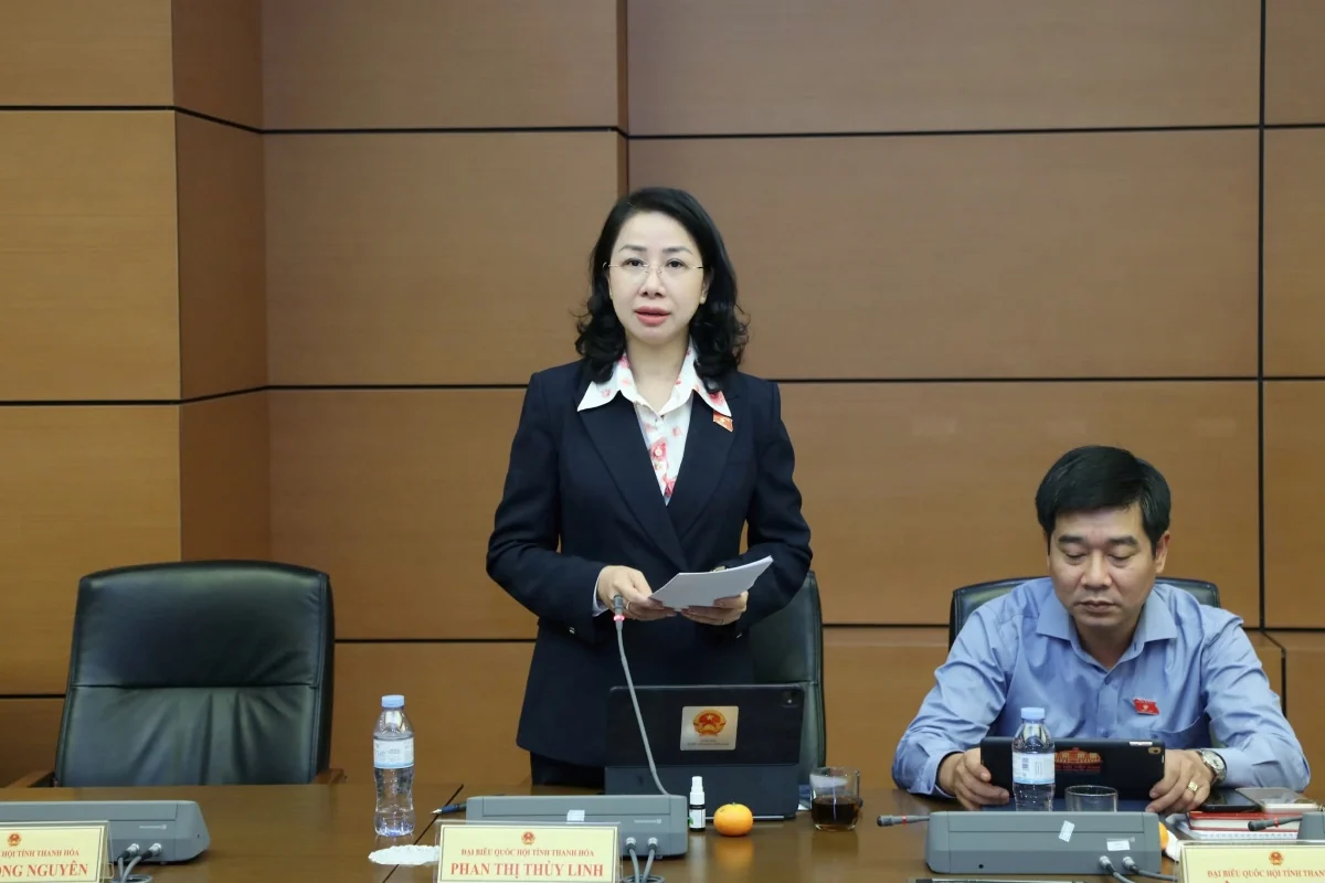 Đại biểu Quốc hội tỉnh Thanh Hóa góp ý về các dự án luật