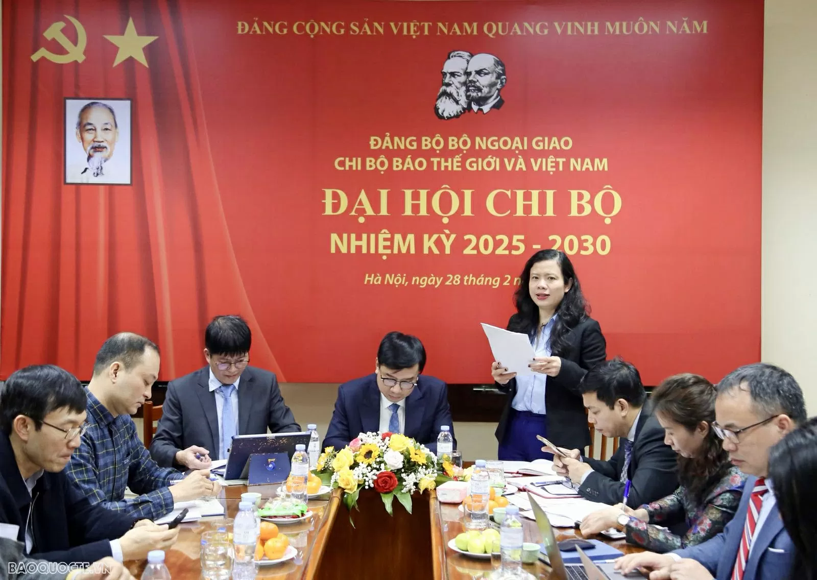 Đại hội Chi bộ Báo Thế giới và Việt Nam nhiệm kỳ 2025-2030: Kiện toàn công tác lãnh đạo, định hướng nhiệm vụ trong giai đoạn mới Đại hội Chi bộ Báo Thế giới và Việt Nam nhiệm kỳ 2025 2030: Kiện toàn công tác lãnh đạo, định hướng nhiệm vụ trong giai đoạn mới