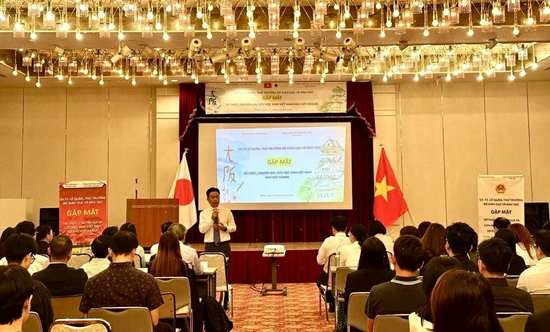 Tăng cường kết nối trí thức người Việt Nam tại Kansai, thúc đẩy hợp tác giáo dục, khoa học và công nghệ Việt Nam - Nhật Bản