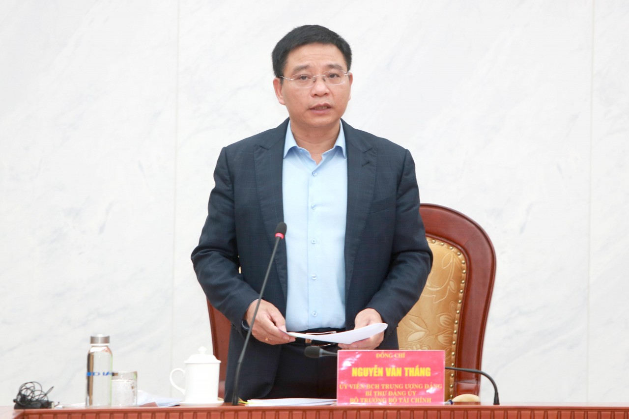 Đảng ủy Bộ Tài chính tổ chức hội nghị lần thứ nhất Ban chấp hành Đảng bộ Bộ Tài chính Đảng ủy Bộ Tài chính tổ chức hội nghị lần thứ nhất Ban chấp hành Đảng bộ Bộ Tài chính